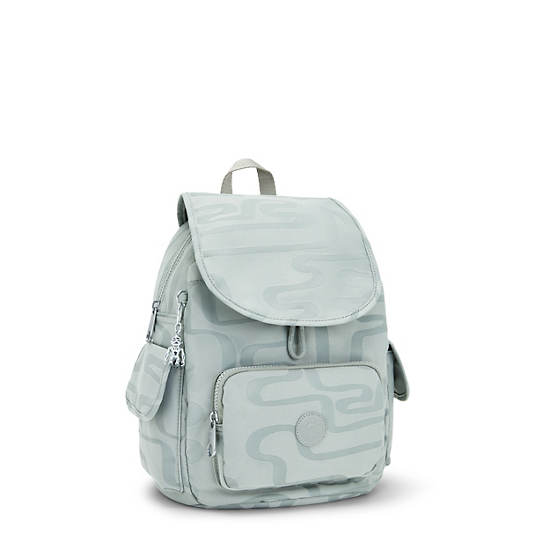 Sacs À Dos Kipling City Pack Small Classiche Printed Turquoise | FR 1711EB